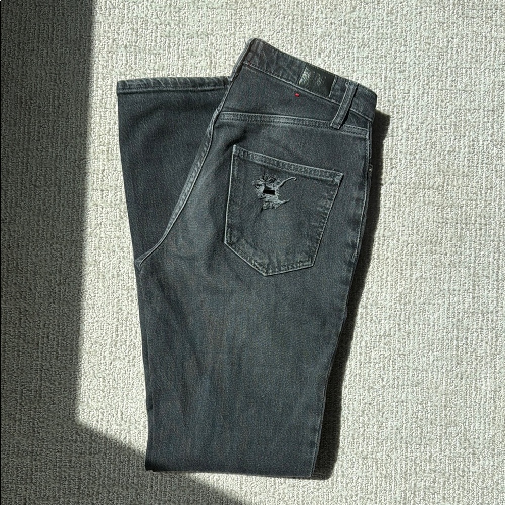 Urban Outfitters black distressed jeans
